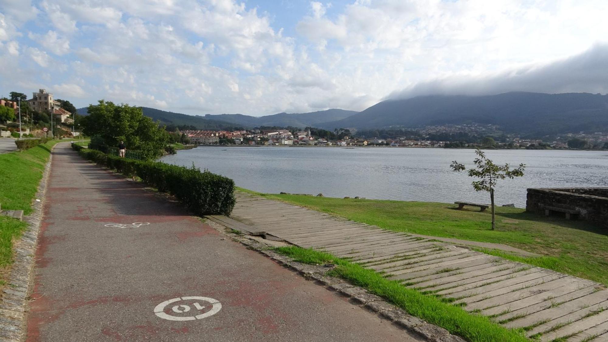 Atico Muy Luminoso E Increibles Vistas Apartamento Baiona Exterior foto